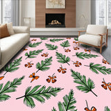 Classic Pine Swag Festive Floor Covering(Pink)