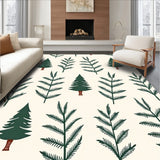 Yuletide Fir Decorative Pathway Centerpiece With Seasonal(Ivory)