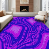 Dreamy Whirl Cosmic Plush Fashionable Stylish Trendy Interior Flair (Purple)