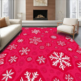 Yuletide Pathway Adornment Seasonal Household Embellishment(Red)