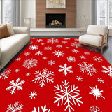 Enchanted Flurry Wintry Seasonal Accent(Red)