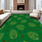 Festive Pinecone Swirl Holiday Textured(Green)
