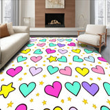 Kawaii Mosaic with Playful Confetti Details (Pink)