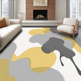 Abstract Brushstroke Watercolor Splatter Modern Canvas Artistry(White)