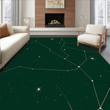 Celestial Constellation Midnight Sky Artistry Ethereal (Green)