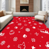 Festive Jolly Saint Nick Sleigh Parade Holiday(Red)