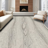 Driftwood Grain Abstract Artisan(Gray)