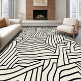 Abstract Broken Ladder Featuring Cascading Monochrome Steps(Black)