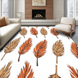Seasonal Thanksgiving Feather Harvest Festival(Orange)