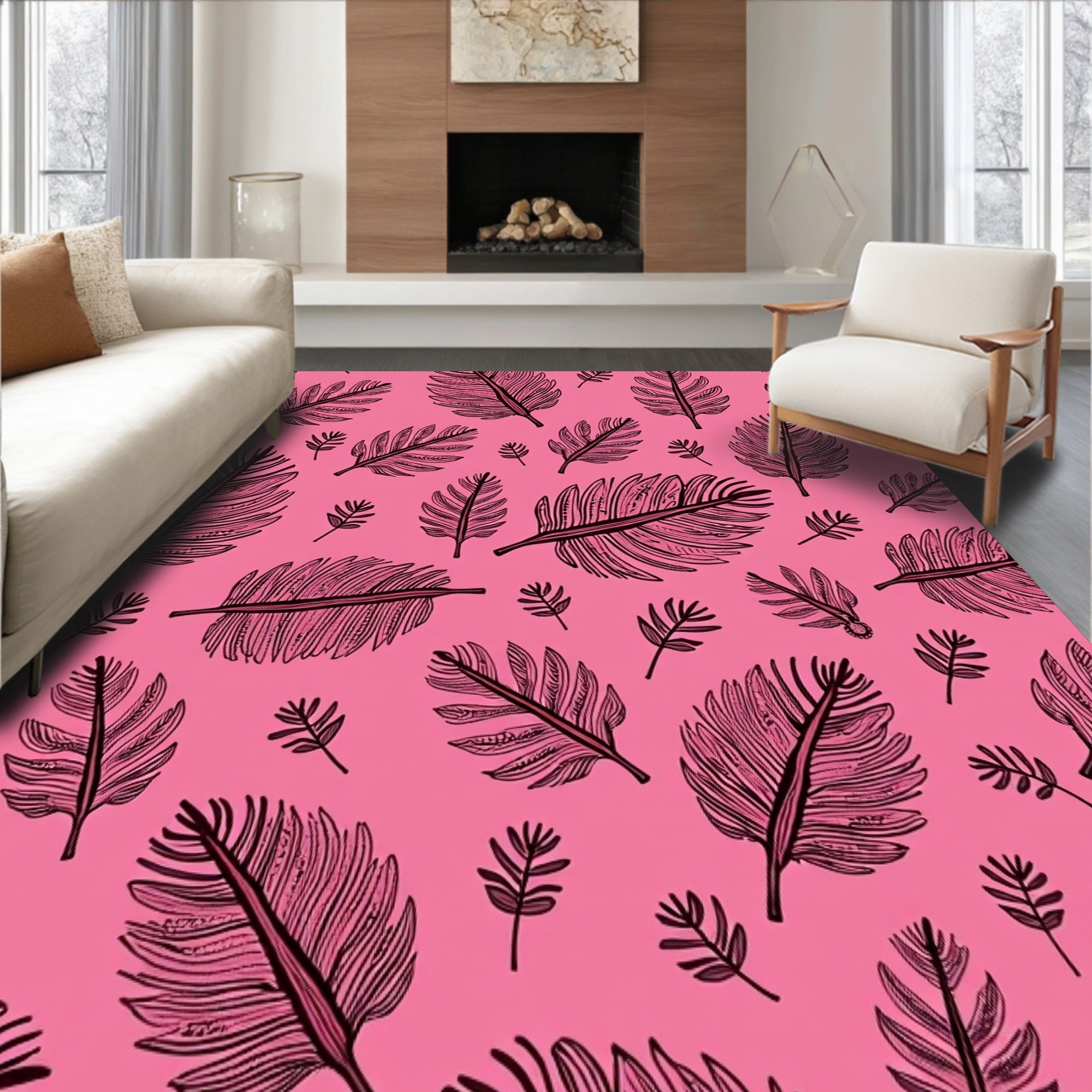Elegant Pinecone Bough Artistry(Pink)