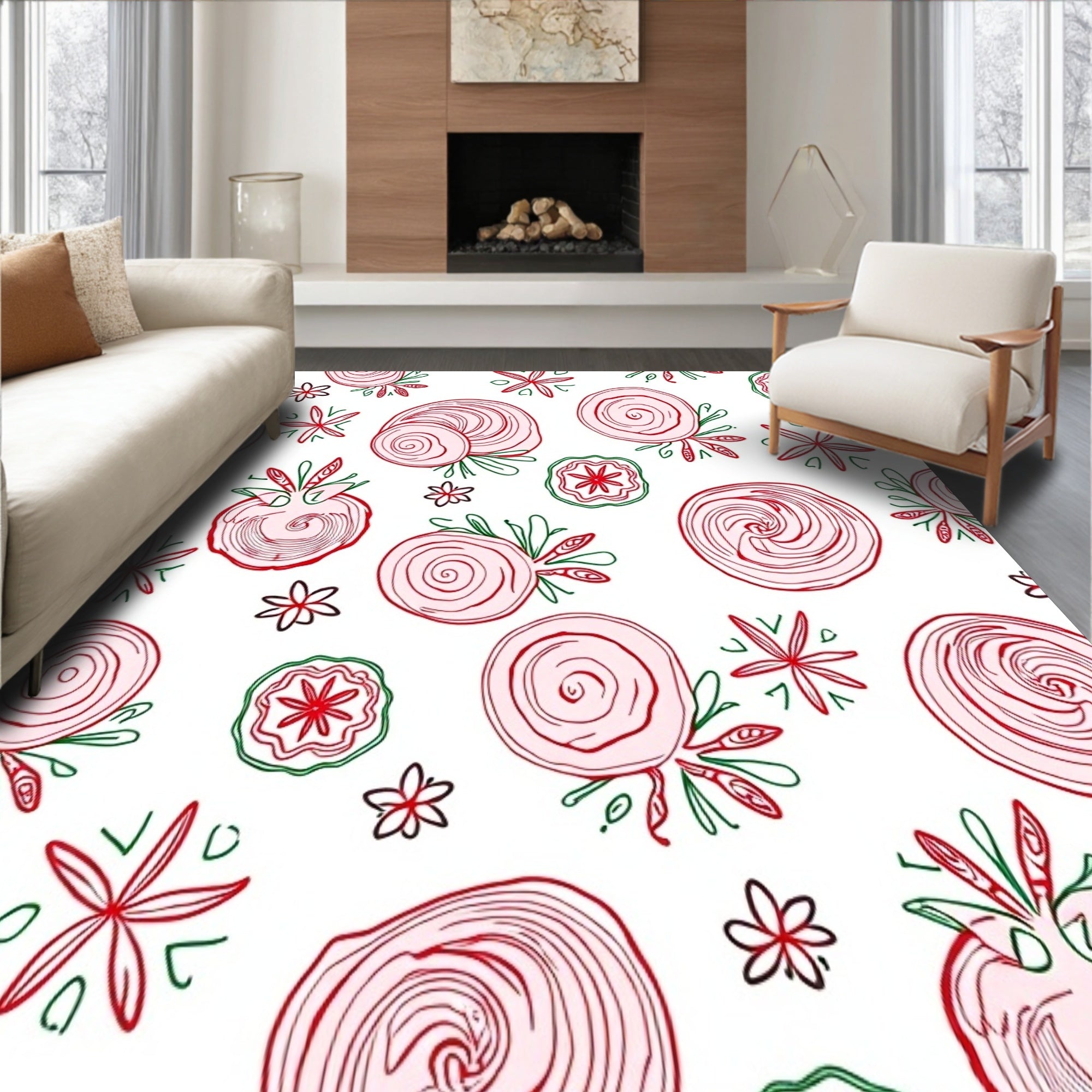Festive Seashell Holiday Nautical Decorative(Pink)