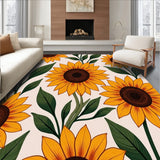 Harvest Festival Bloom Collection Artistic Tapestry(Yellow)