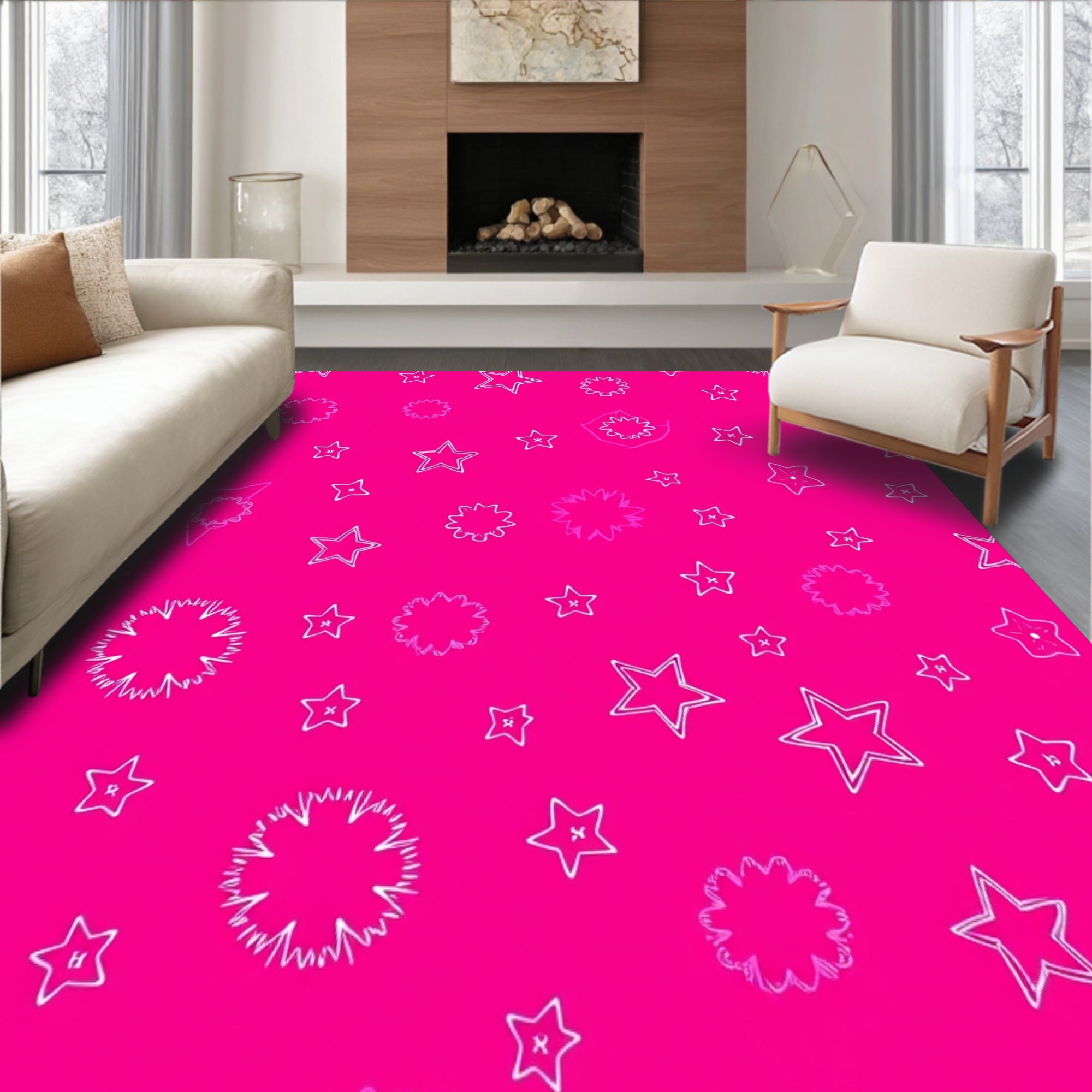Whimsical Starlight Sparkle Crafted From Materials (Pink) - ODIKA