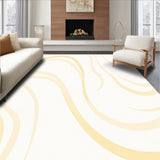 Stylish Smooth Décor Enhancement With Gentle Wave Design(Beige)