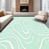 Abstract Wave Ripple with Art Nouveau Influence(Green)