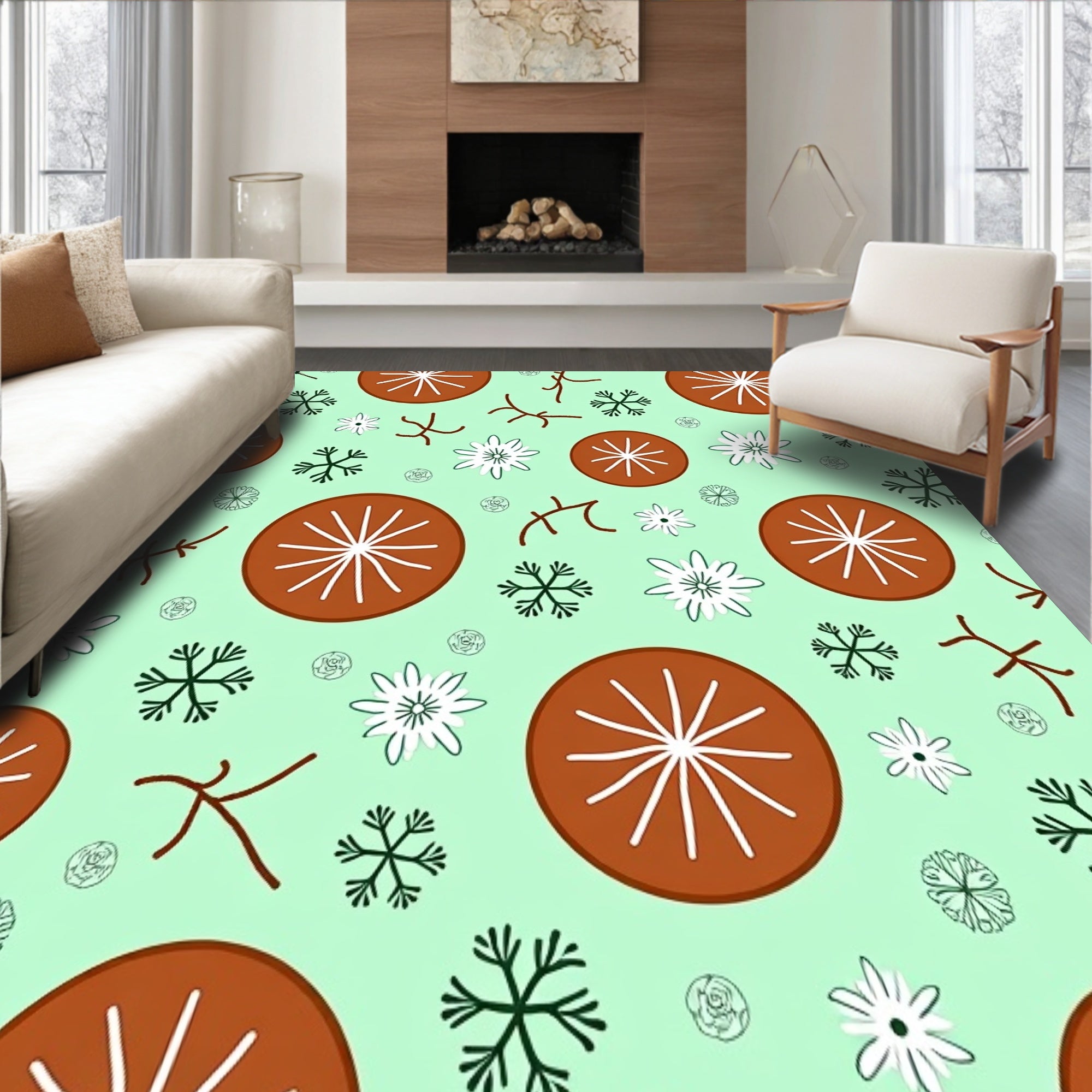 Sweet Spice Cookie Festive Accent Duo(Brown)