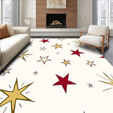 Yuletide Constellation Celestial Holiday Floor(White)