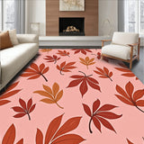 Harvest Season Leaf with Nature Inspired Design(Pink)