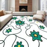 Bright Cat Figure with Festoon String Lights and Playful Sparkle Accents(Teal)