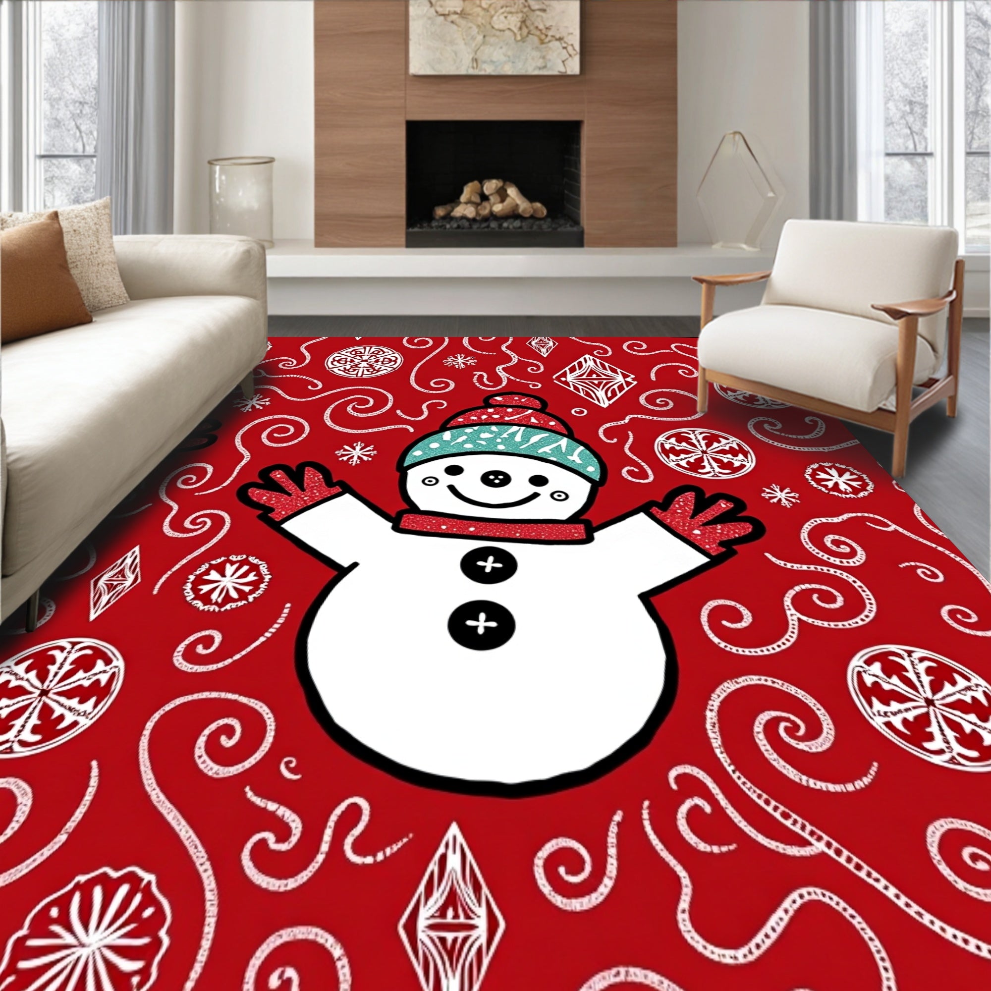 North Pole Enchantment Seasonal With Twinkling(Red)