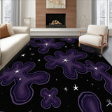 Dreamy Nebula Twinkle Plush Velvet Magnificent Embellishment (Black)