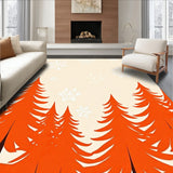 Enchanted Snowy Forest Magical Seasonal Pathway(Orange)