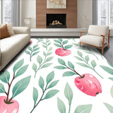 Spring Orchard Branches with Delicate Blossoms and Whimsical Petals Motif(Pink)