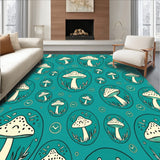 Enchanted Forest Mushroom Cluster with Fairy Ring Botanical (Beige) - ODIKA