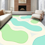 Artistic Seafoam Drift Elegant Splash Contemporary Ripple(Blue)