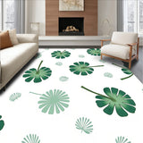 Exotic Monstera Frond Elegant Botanical Illustration Arrangement(Green)