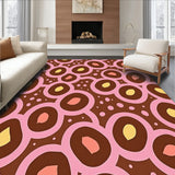 Harvest Moon Safari Expedition Spotted Design Floor Covering(Brown)