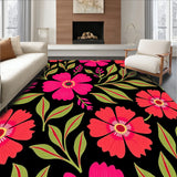 Tropical Hibiscus Print Non Skid Surface Treatment (Pink)