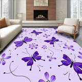 Whimsical Flying Insect Dance Illustration(Purple)