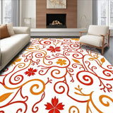 Autumn Harvest Scroll Machine Area Floor(Red)