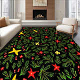 Holiday Cat Antics with Lively Light Strings and Joyful Whisker(Black)