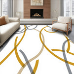 Celestial Pathway Modern Interlocking Arch Motif Urban Luxe Statement (Gold) - ODIKA