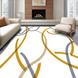 Celestial Pathway Modern Interlocking Arch Motif Urban Luxe Statement (Gold) - ODIKA