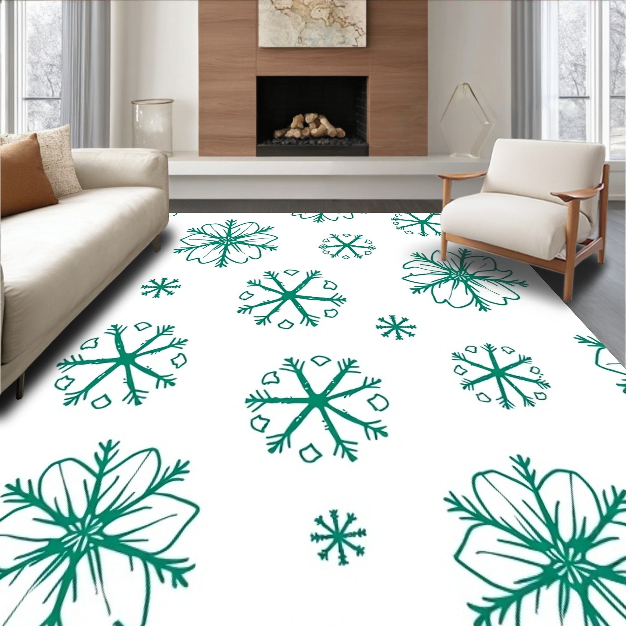 Winter Warming with Extra Cushioned Base(Green)