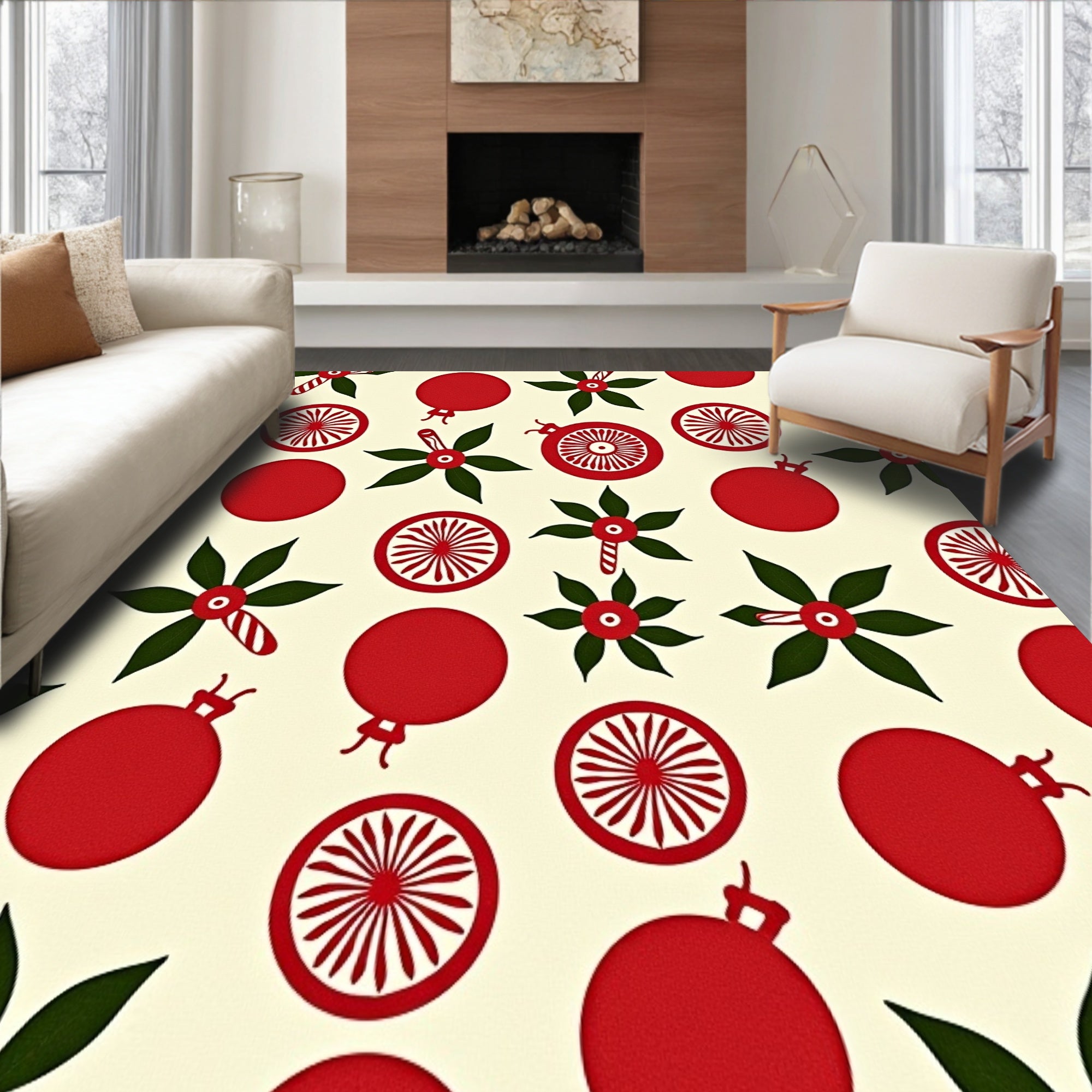 Nostalgic Yuletide Collage Welcome(Beige)