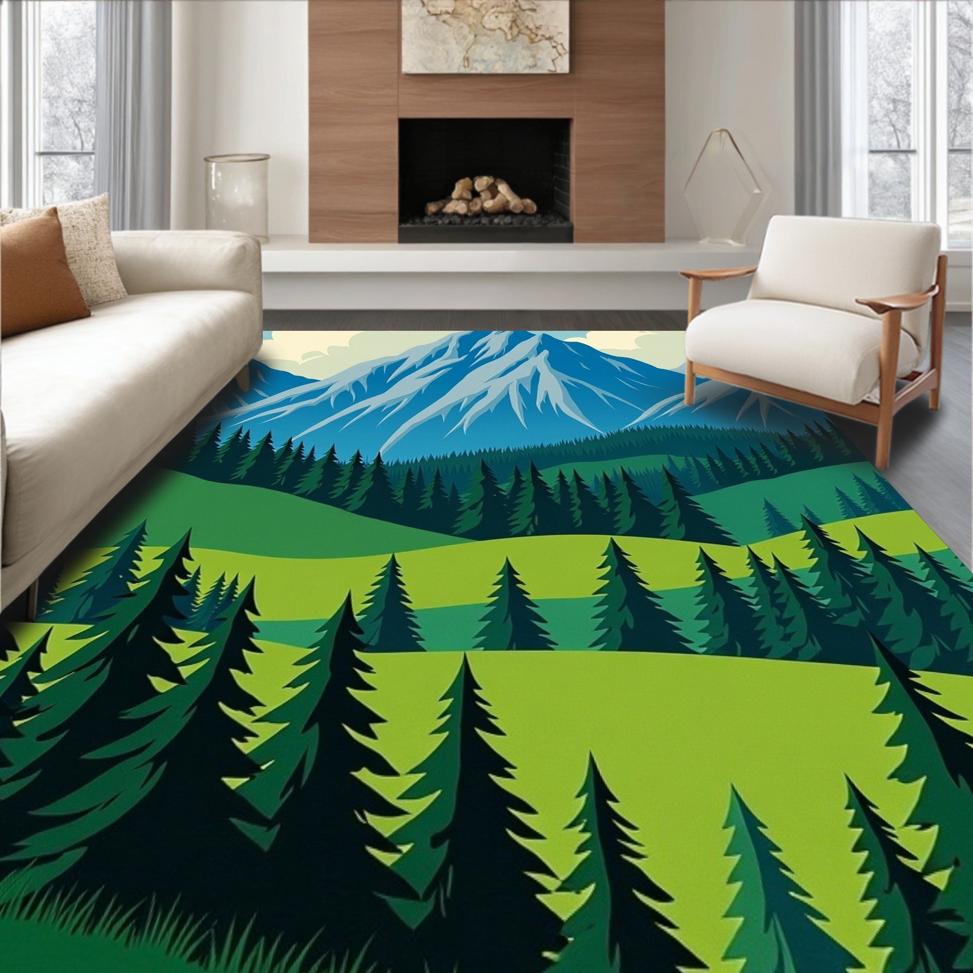 Mountain Horizon Artisan Collection(Blue)