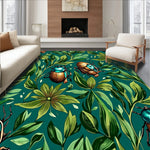 Tropical Beetle Oasis with Exotic Leaf Arrangements (Blue) - ODIKA