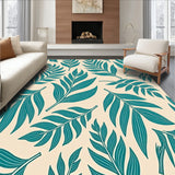 Tropical Leaf Mosaic Radiant Foliage Arrangement(Teal)