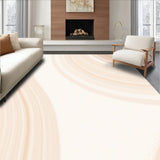 Modern Brushstroke Abstract with Subtle Marble Swirls Accent (Beige)