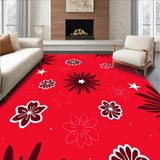 Starlight Blossom Joyful Celebration Contemporary Artistic(Red)