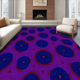 Abstract Animal Inspired Spots with Painterly Gradient Layers(Purple)