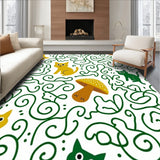 Fantasy Forest Cat Adventure Illustrated Animal(Green)