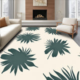 Abstract Watermark Brushstroke Swirl Motif Artisan(Green)