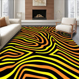Amber Ripple Wave Art Nouveau Inspired(Black)
