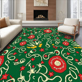 Festive Seashell Holiday Motif Decorative Accent(Green)