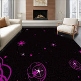Elegant Starry Night Sky Celestial Dream Constellation (Black)